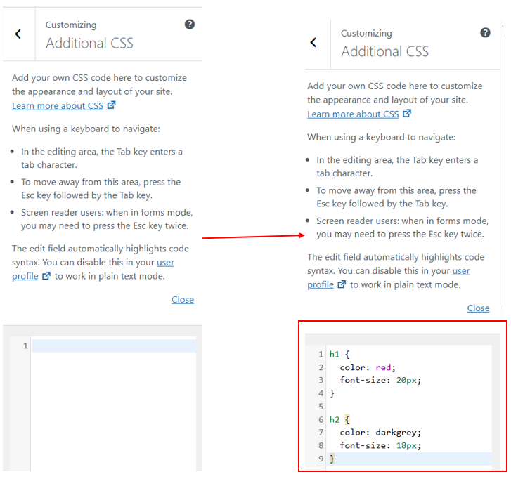 Image 30 CSS instructions