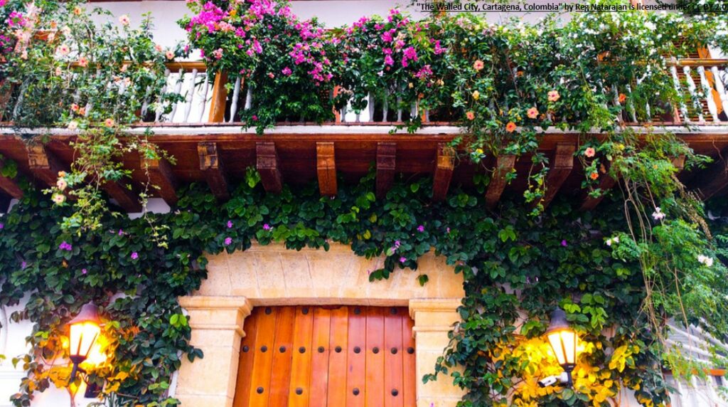 Cartagena Colombia Colonial house