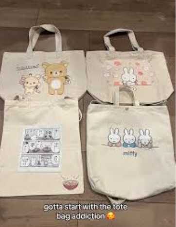 Miffy Tote Bags